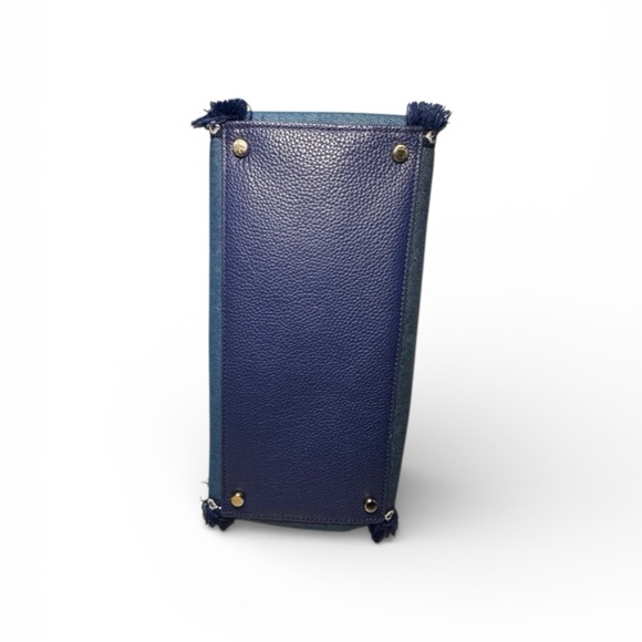 *RARE* KATE SPADE DENIM CROSSBODY/SATCHEL - Picture 6 of 9